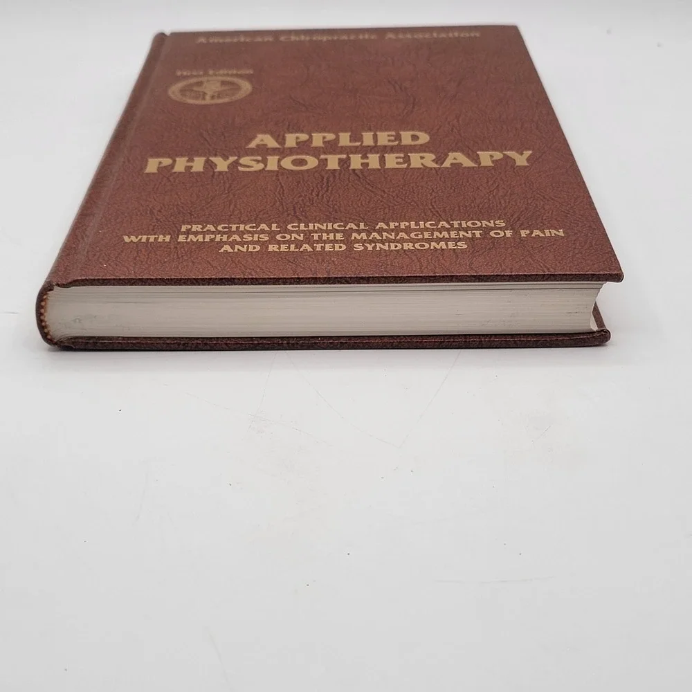 Jaskoviak Applied Physiotherapy Hardcover‎ 1st Ed 3rd Printing Chiropractic EX